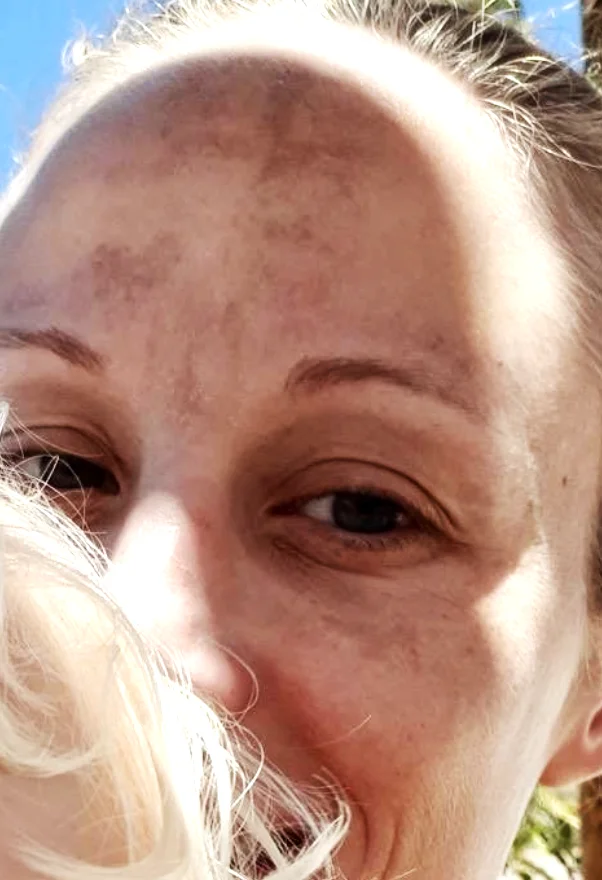 Laetitia avant le protocole